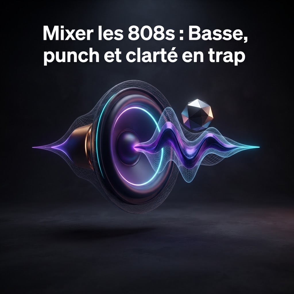 Mixer les 808s : Basse, punch et clarté en trap