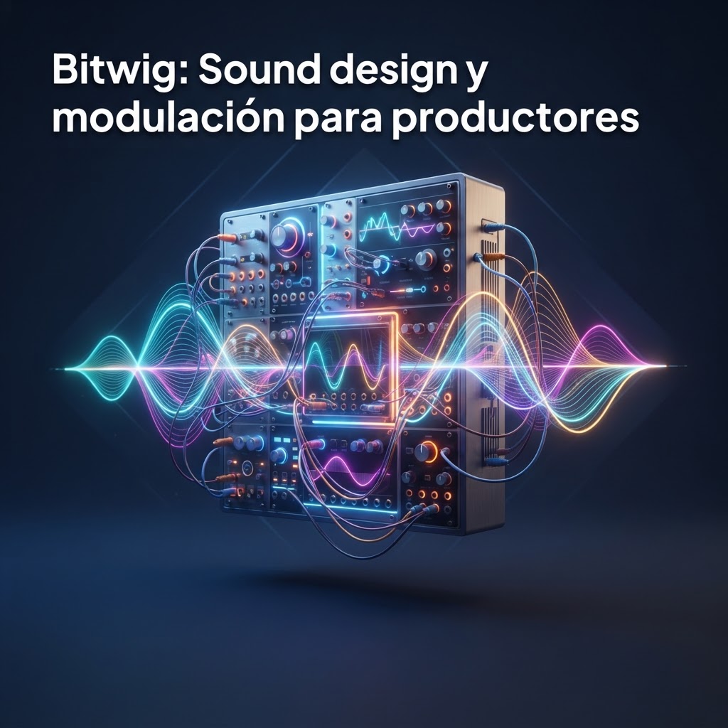 Bitwig: Sound design y modulación para productores