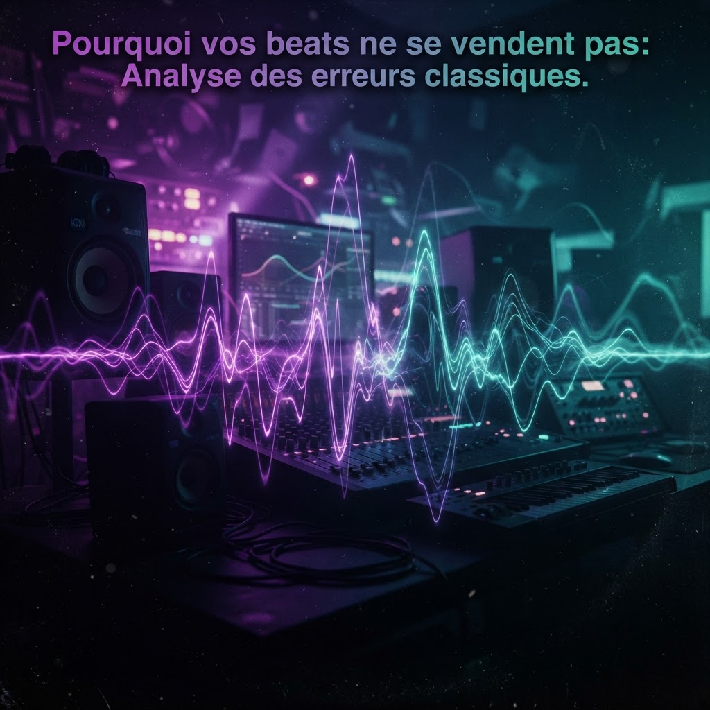 Pourquoi vos beats ne se vendent pas : Analyse des erreurs classiques