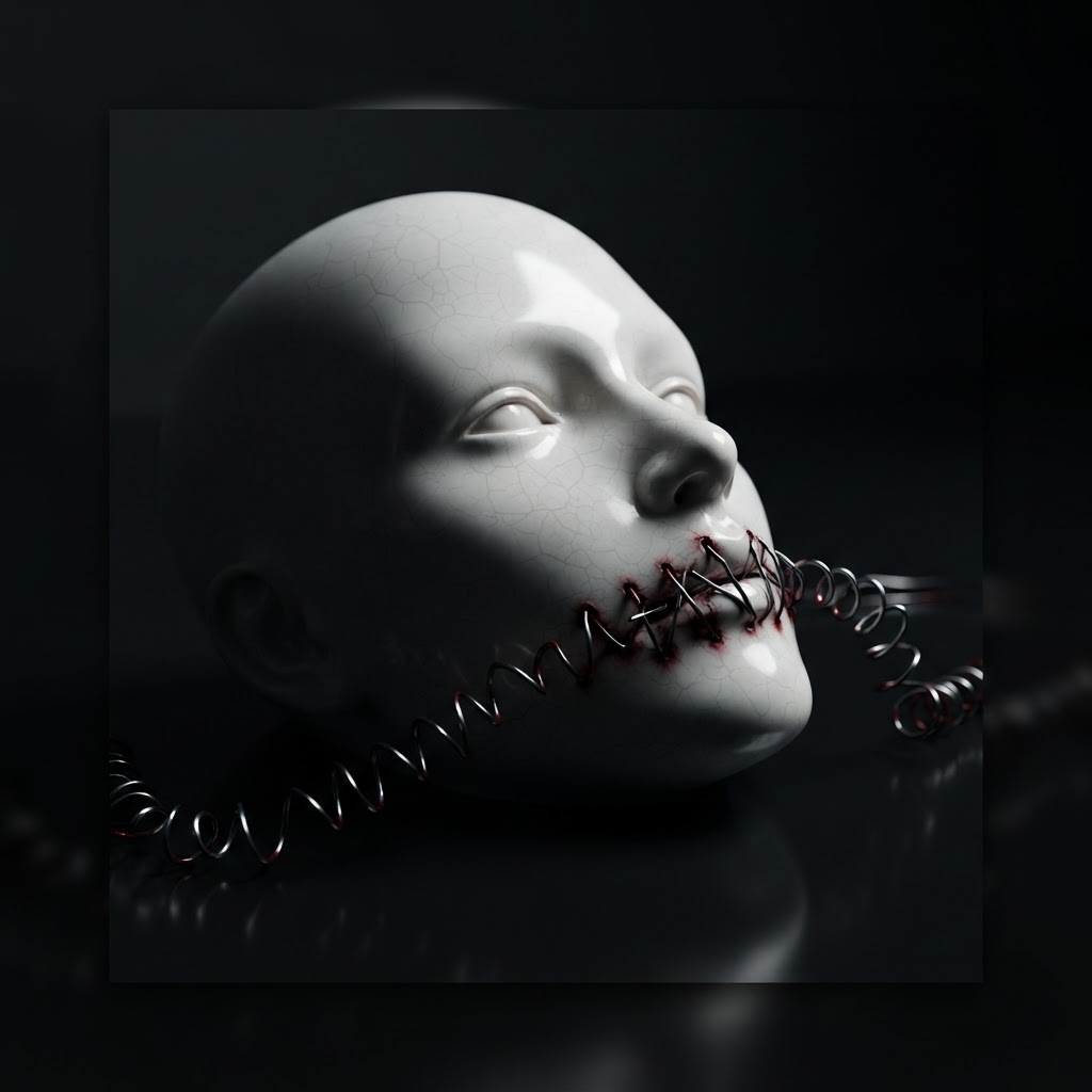Stitched Lips