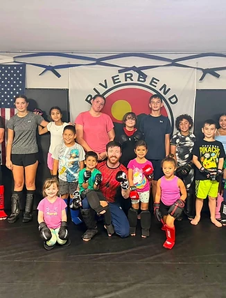 Kids MMA students in a welcoming class