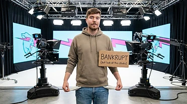 Why Does MrBeast Say He's Broke? (Reinvesting a Fortune)