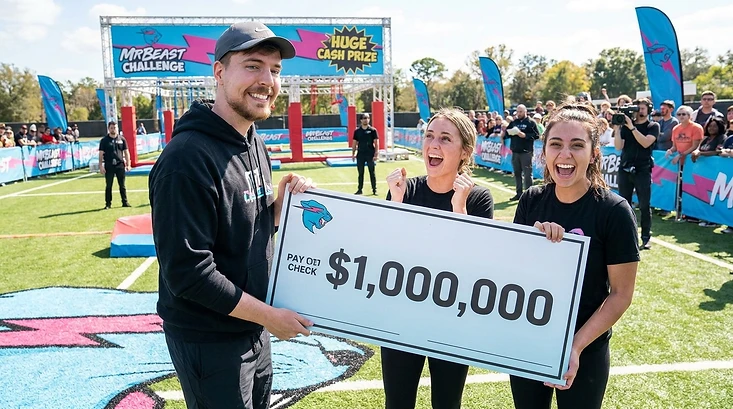 Most expensive MrBeast challenges โ million dollar cash prize giveaway