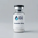 Hexarelin 10mg - HPLC Peps research peptide vial