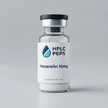 Hexarelin 10mg - HPLC Peps research peptide vial