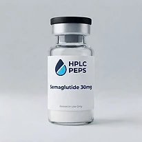 Semaglutide 30mg - HPLC Peps research peptide vial