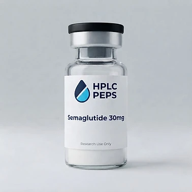 Semaglutide 30mg - HPLC Peps research peptide vial