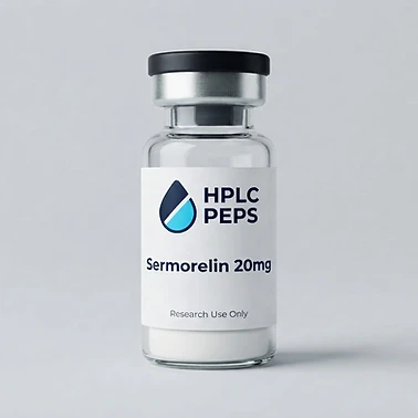 Sermorelin 20mg - HPLC Peps research peptide vial