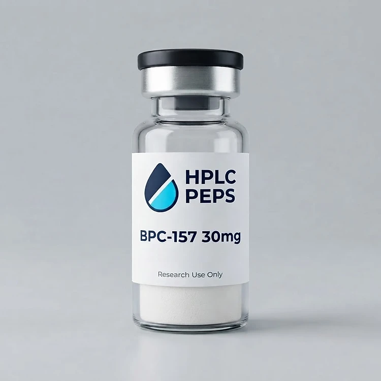 BPC-157 30mg - HPLC Peps research peptide vial