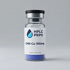 GHK-Cu 100mg - HPLC Peps research peptide vial