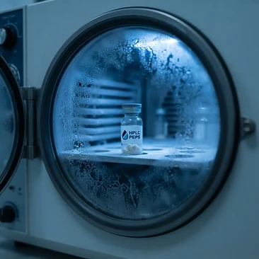Lyophilisation Explained: Why Research Peptides Ship as Freeze-Dried Powder