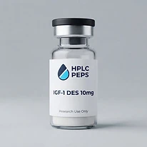 IGF-1 DES 10mg - HPLC Peps research peptide vial