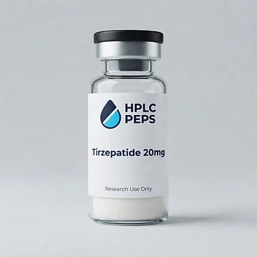 Tirzepatide 20mg - HPLC Peps research peptide vial
