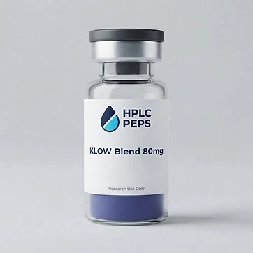 KLOW Blend 80mg - HPLC Peps research peptide vial