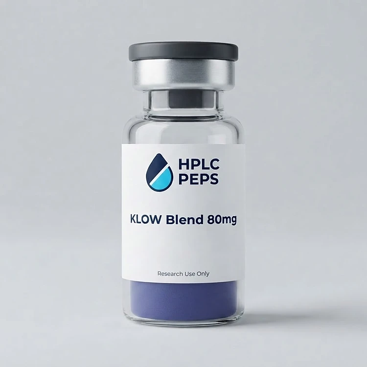 KLOW Blend 80mg - HPLC Peps research peptide vial