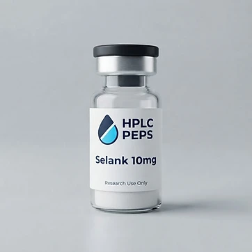 Selank 10mg - HPLC Peps research peptide vial