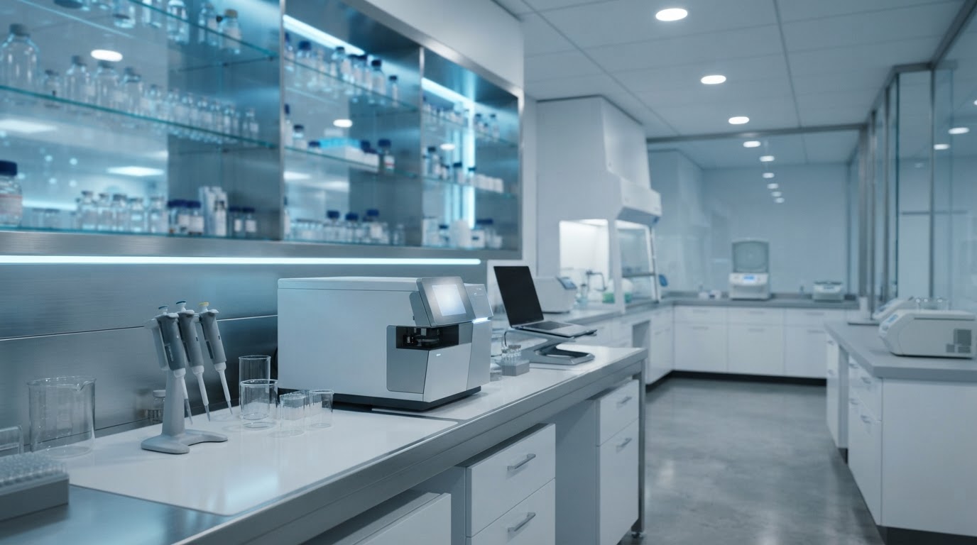 HPLC Peps UK laboratory facility