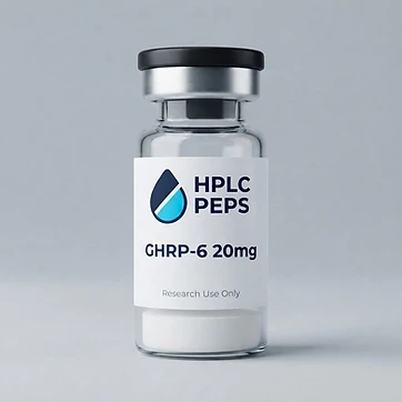 GHRP-6 20mg - HPLC Peps research peptide vial