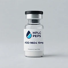 AOD-9604 10mg - HPLC Peps research peptide vial