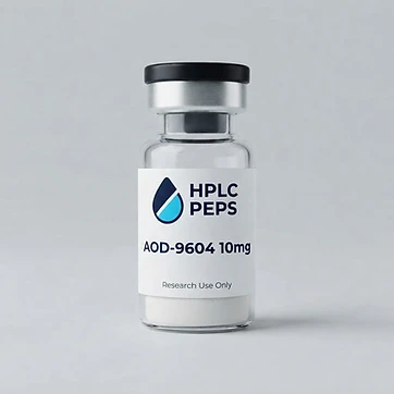 AOD-9604 10mg - HPLC Peps research peptide vial