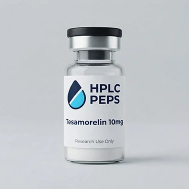 Tesamorelin 10mg - HPLC Peps research peptide vial