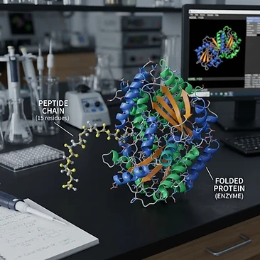 The Difference Between Peptides and Proteins