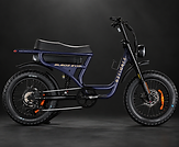 SLEDZ EVO Midnight Blue Step Thru e-bike