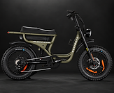 SLEDZ EVO Desert Sage Step Thru e-bike