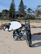 SLEDZ e-bike designed and built by Ezriderz in Byron Bay