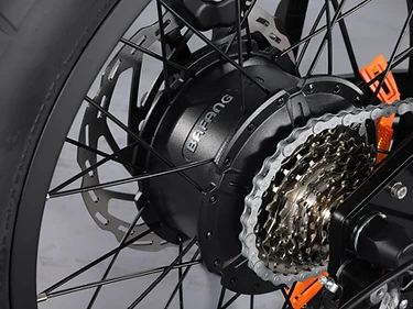 SLEDZ EVO Bafang drive system detail