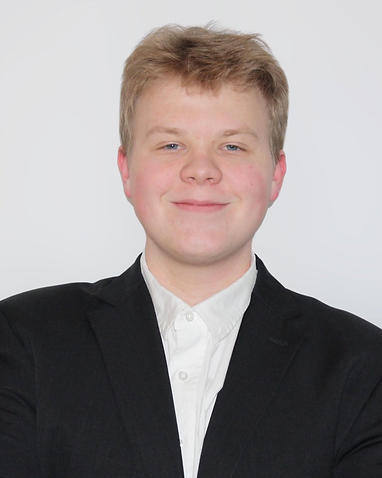 Portrait of Brayden Brumley, founder of Okies First