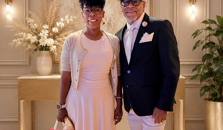 Min. Dr. James Sutton Jr. and Jeannett Sutton, founders of Speak Live Prompt