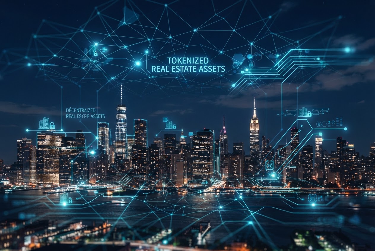 Real estate tokenization concept