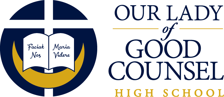 Our Lady of Good Counsel High School logo