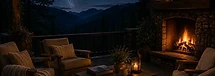 The patient hills under stars