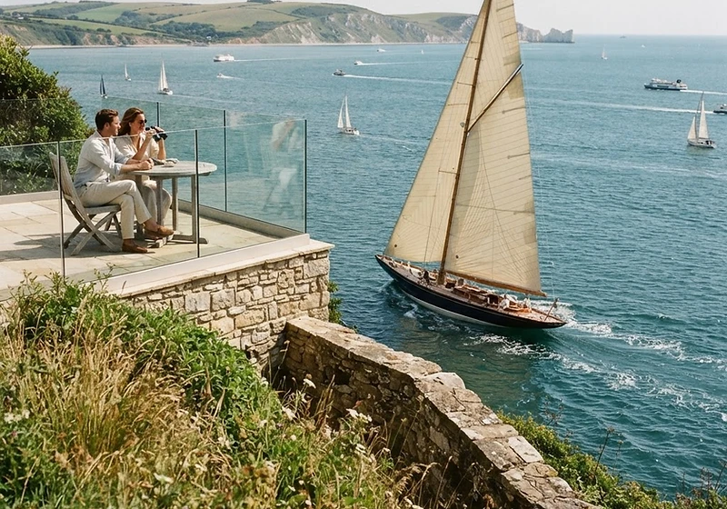 Solent Calm: Villa Aria and the Endeavour's Embrace