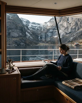 Arctic Granite and the Library Saloon: A Helgeland Anchorage