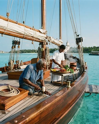 Maldivian Teak and the Dhonveli Restoration: A Breath of Salt and Spice