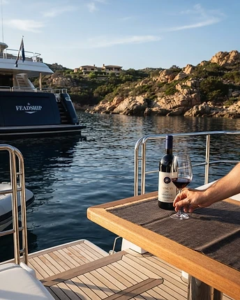 Granite Tides and the Cellar at Sea: A Vintage Vigil off Porto Cervo