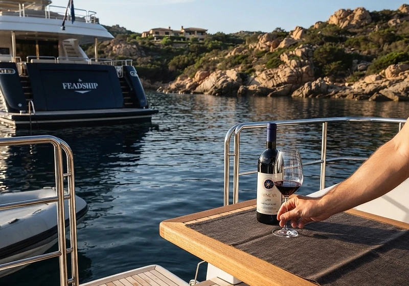 Granite Tides and the Cellar at Sea: A Vintage Vigil off Porto Cervo