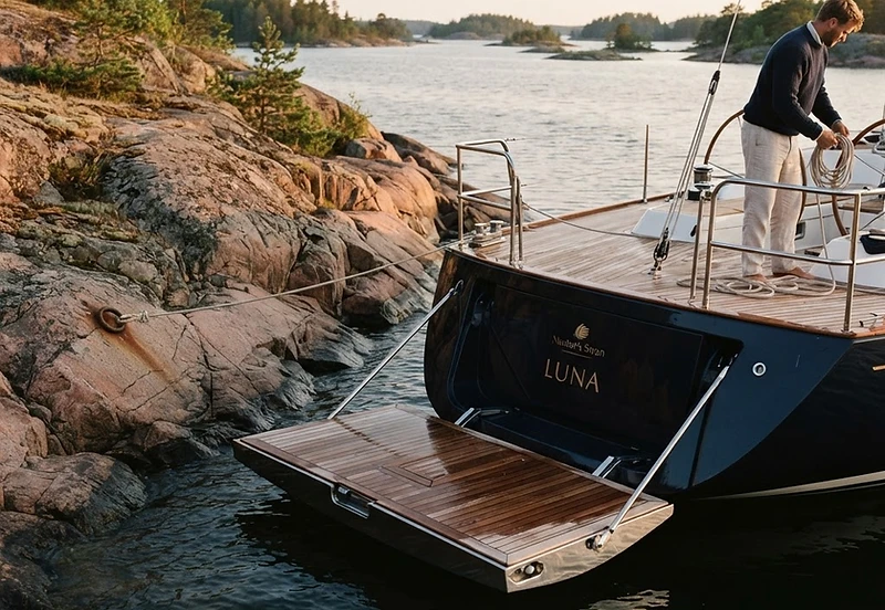 Granite Shelves and the Baltic Effervescence: A Sunset off Utö