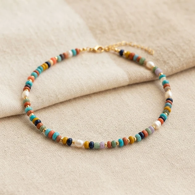 Collier en perles