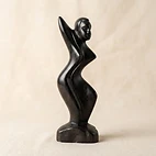 Sculpture bois ébène