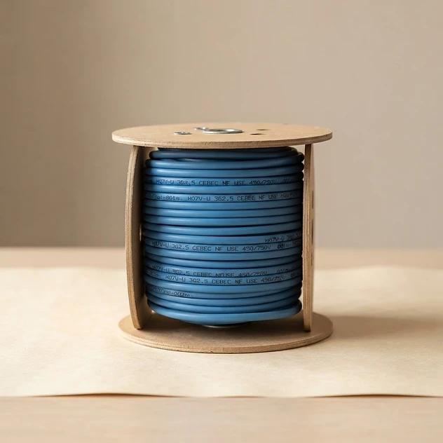 Rouleau de câble électrique