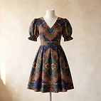 Robe pagne femme
