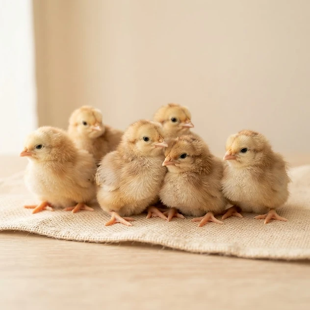 Poussins d'un jour