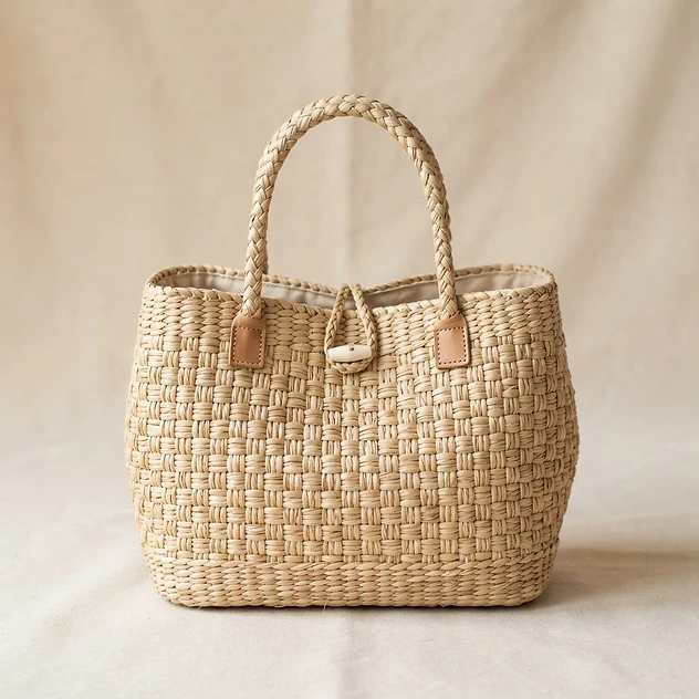 Sac à main tissé