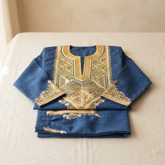 Boubou homme brodé