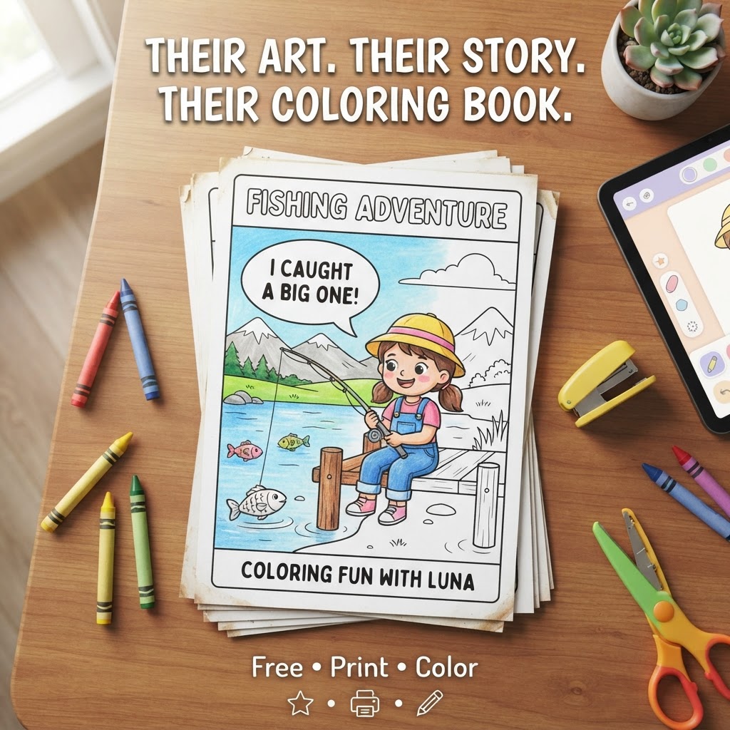 For parents — Their art. Their story.