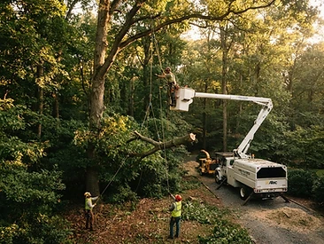 Tree Removal in Skiatook, OK - Thomas Lawn and Landscape